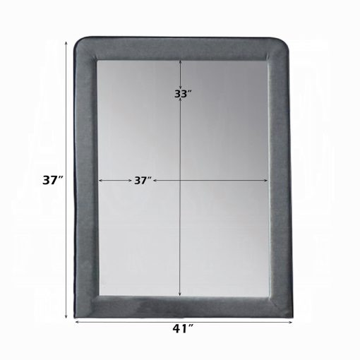 Acme Valda Light Gray Mirror - Image 3