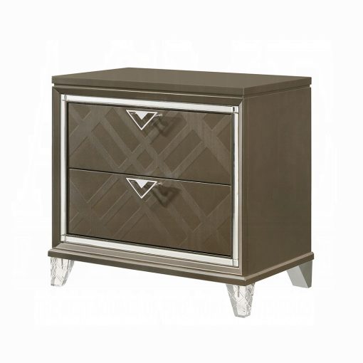 Acme Skylar Dark Champagne Nightstand - Image 2