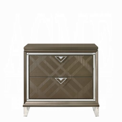 Acme Skylar Dark Champagne Nightstand - Image 3