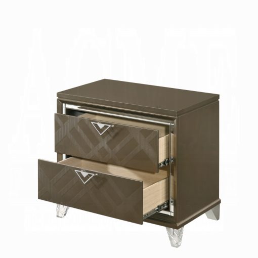 Acme Skylar Dark Champagne Nightstand - Image 5