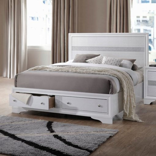 Acme Naima Composite Wood Bed with Storage