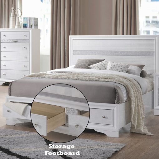 Acme Naima Composite Wood Bed with Storage - Image 7