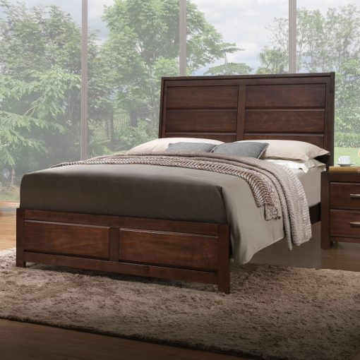 Acme Oberreit Walnut Bed