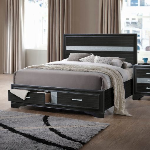 Acme Naima Composite Wood Bed with Storage - Image 8