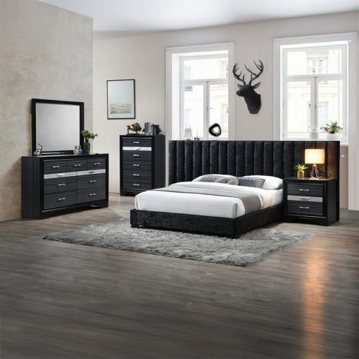 Acme Naima Black Nightstand - Image 10