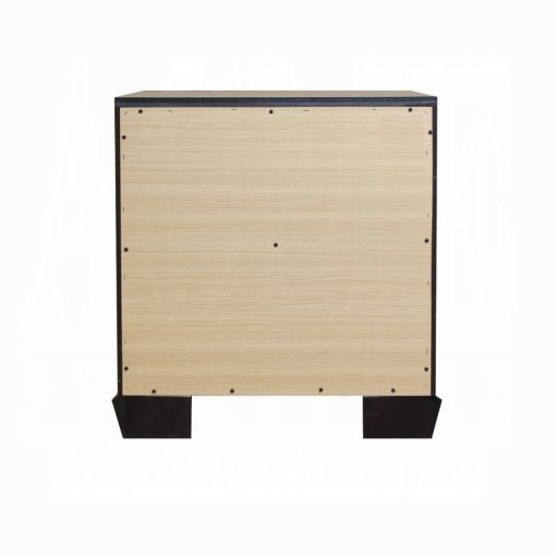 Acme Lyndon Weathered Gray Grain Nightstand - Image 5