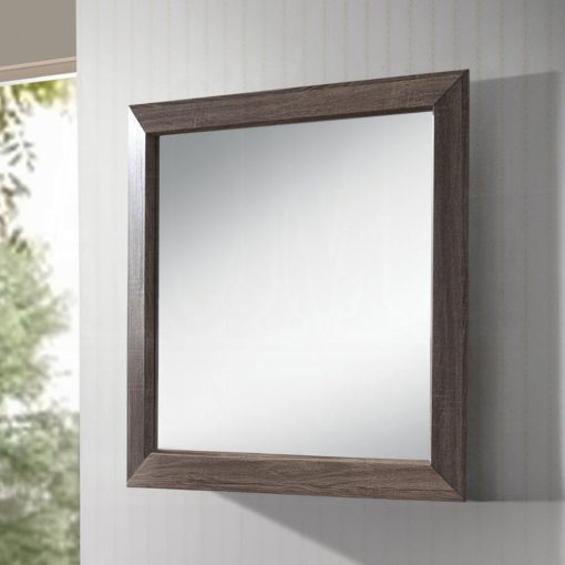 Acme Lyndon Weathered Gray Grain Mirror
