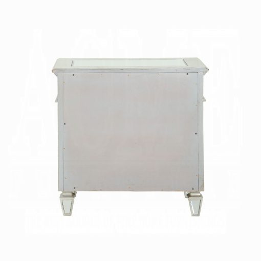 Acme Varian Mirrored Nightstand - Image 4