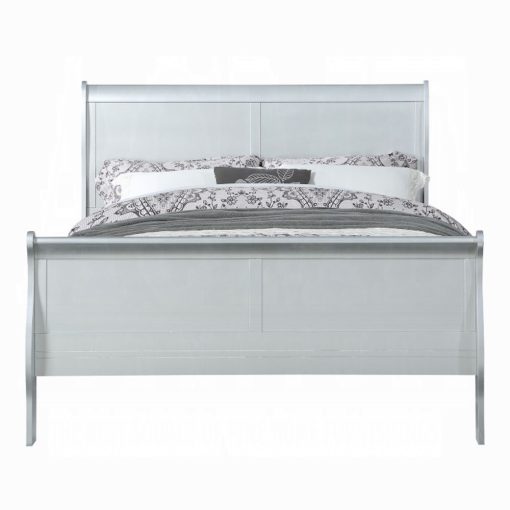 Acme Louis Philippe Platinum Bed - Image 6