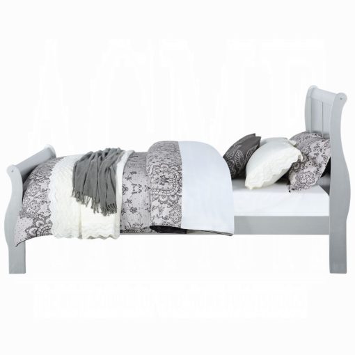 Acme Louis Philippe Platinum Bed - Image 8