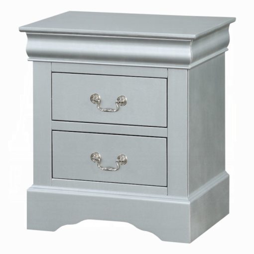 Acme Louis Philippe Platinum Nightstand - Image 4