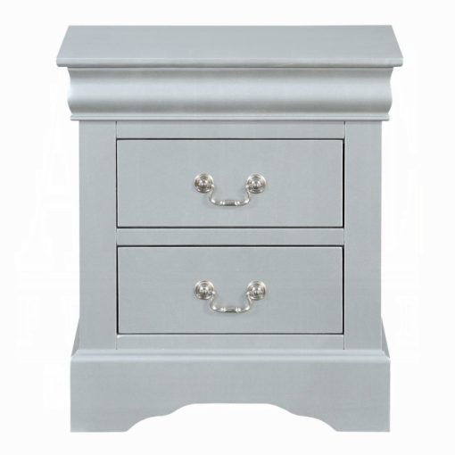 Acme Louis Philippe Platinum Nightstand - Image 5