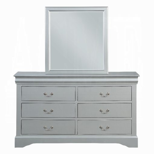 Acme Louis Philippe Platinum Mirror - Image 5