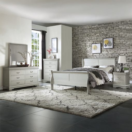 Acme Louis Philippe Platinum Mirror - Image 2