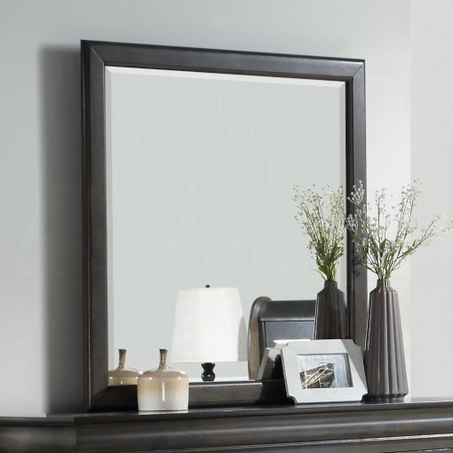 Acme Louis Philippe Dark Gray Mirror