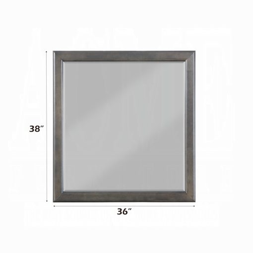 Acme Louis Philippe Dark Gray Mirror - Image 6