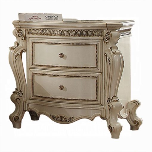 Acme Picardy Antique Pearl Nightstand