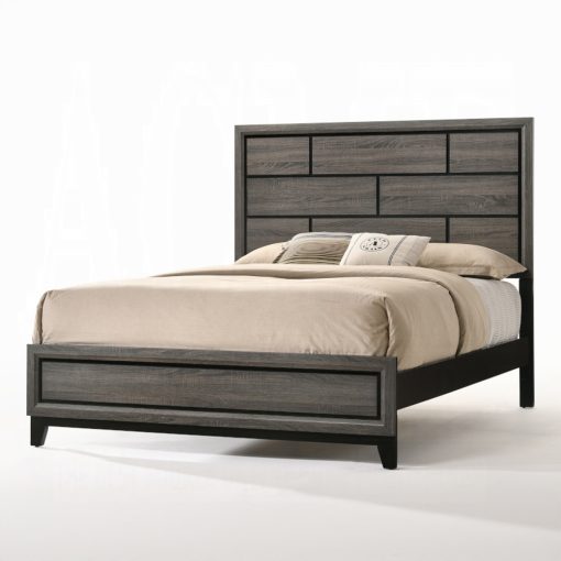 Acme Valdemar Weathered Gray Bed - Image 2