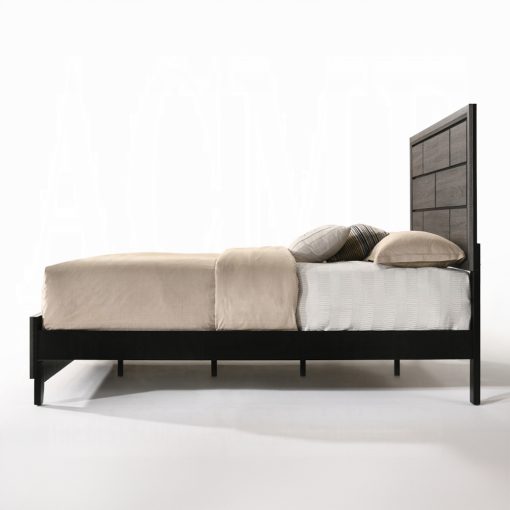 Acme Valdemar Weathered Gray Bed - Image 4