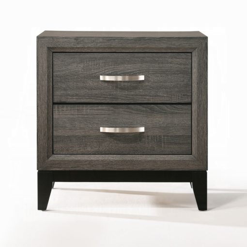 Acme Valdemar Weathered Gray Nightstand - Image 3