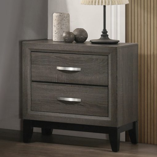 Acme Valdemar Weathered Gray Nightstand