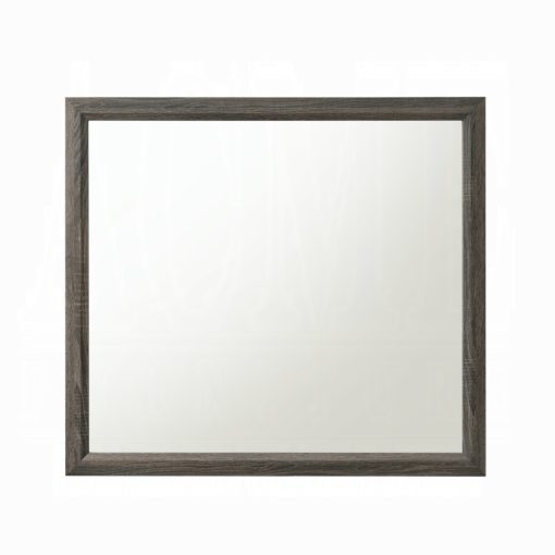 Acme Valdemar Weathered Gray Mirror - Image 2