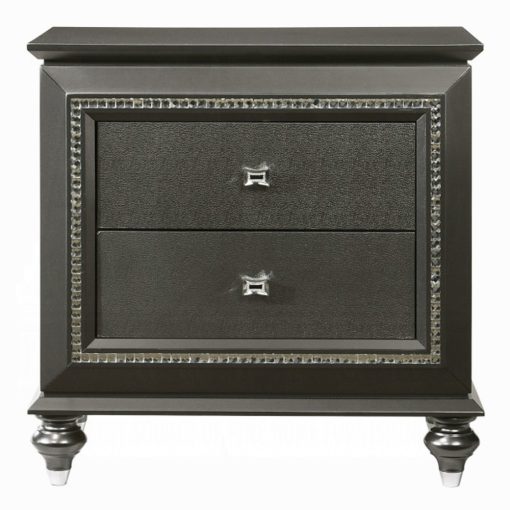 Acme Kaitlyn Champagne Nightstand - Image 9