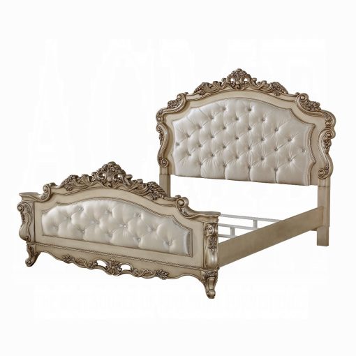 Gorsedd Fabric & Golden Ivory Bed - Image 2