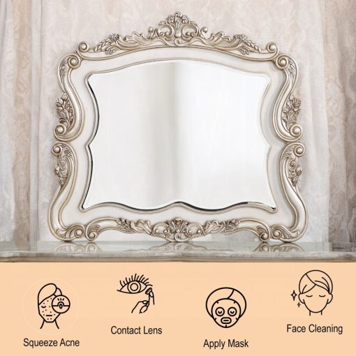 Acme Gorsedd Golden Ivory Mirror - Image 6