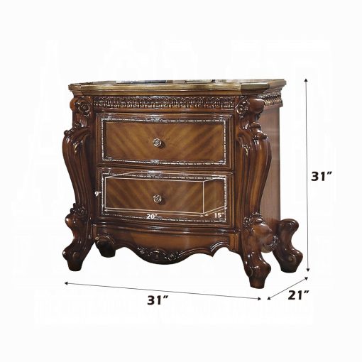 Acme Picardy Honey Oak Nightstand - Image 4