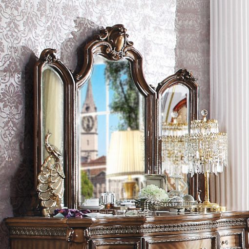 Acme Picardy Honey Oak Mirror