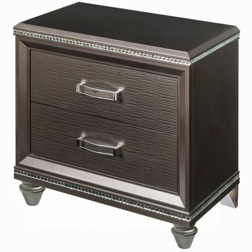 Acme Sadie Dark Champagne Nightstand