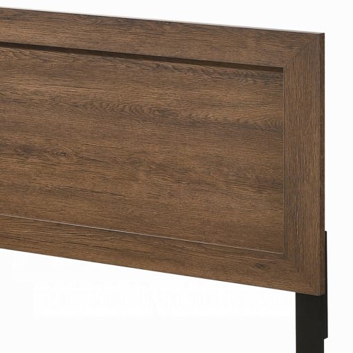 Acme Miquell Composite Wood Oak Bed - Image 5