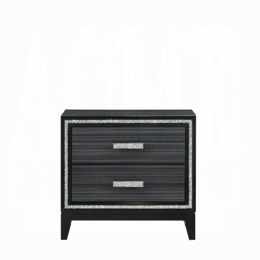 Acme Haiden Weathered Black Nightstand - Image 2