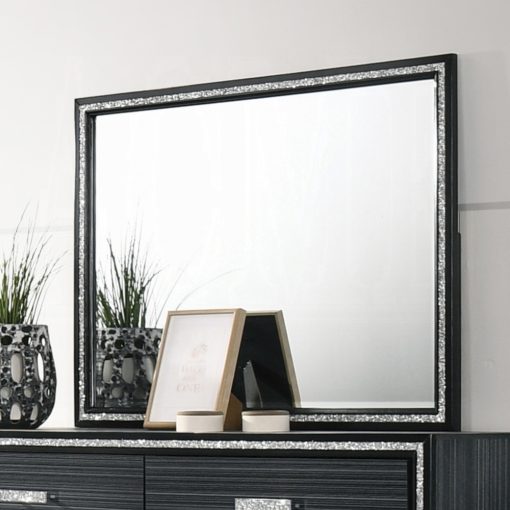 Acme Haiden Weathered Black Mirror