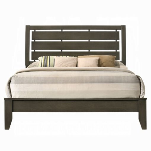 Acme Ilana Gray Bed - Image 2