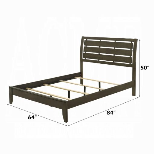 Acme Ilana Gray Bed - Image 5