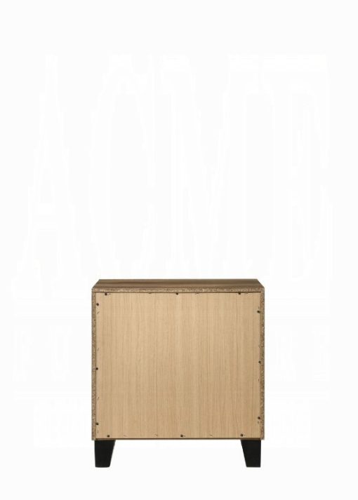 Acme Morales Rustic Oak Nightstand - Image 4