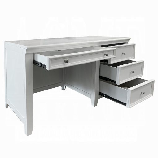Acme Lacey White Writing Desk - Image 3