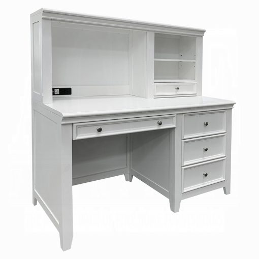 Acme Lacey White Writing Desk - Image 5