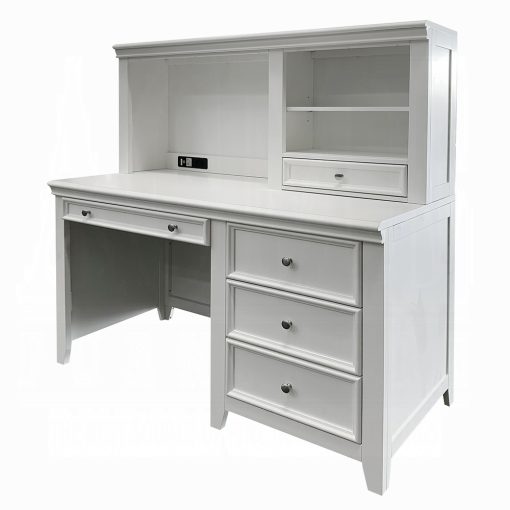 Acme Lacey White Writing Desk - Image 7