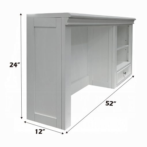 Acme Lacey White Writing Hutch - Image 12