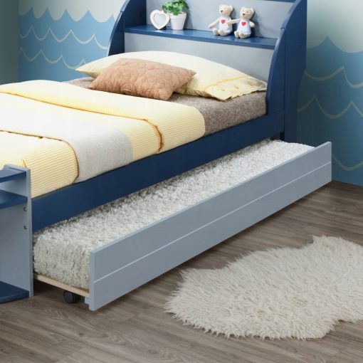 Acme Neptune II Gray Trundle (Twin)