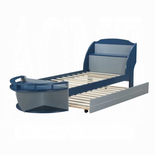 Acme Neptune II Gray Trundle (Twin) - Image 2