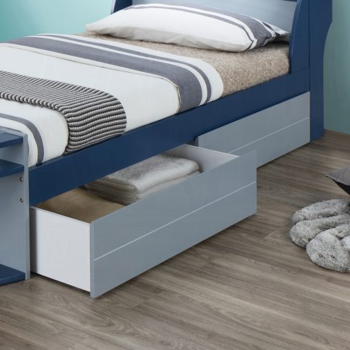 Acme Neptune II Gray 2PC Drawers