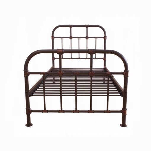 Acme Nicipolis Sandy Gray Bed - Image 4