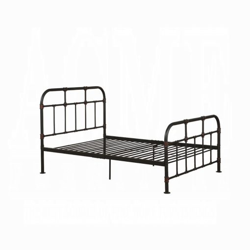 Acme Nicipolis Sandy Gray Bed - Image 10