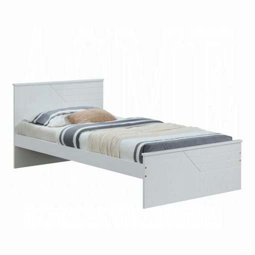 Acme Ragna White Twin Bed - Image 2
