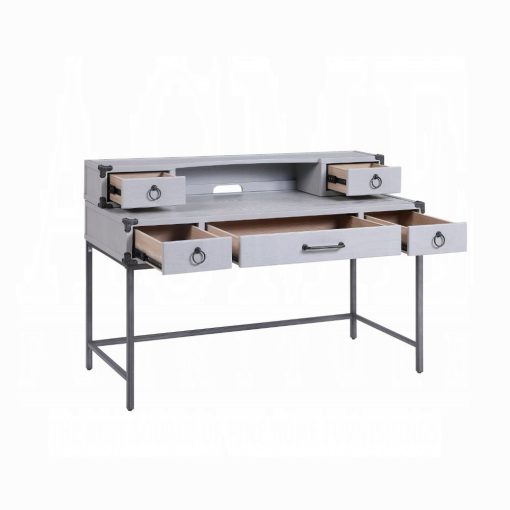 Acme Orchest Gray Writing Desk - Image 5