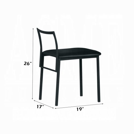 Acme Senon Black Chair - Image 4